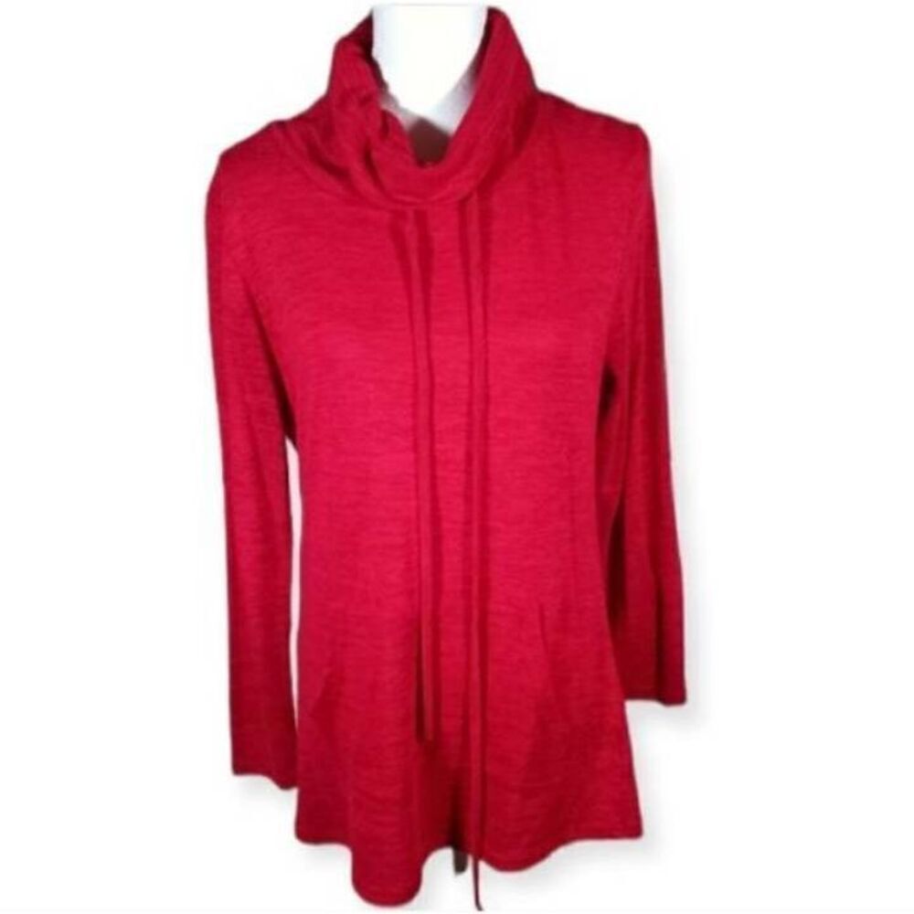 LEO ROSI RED SWEATSHIRT SZ.M EUC. - Picture 2 of 8